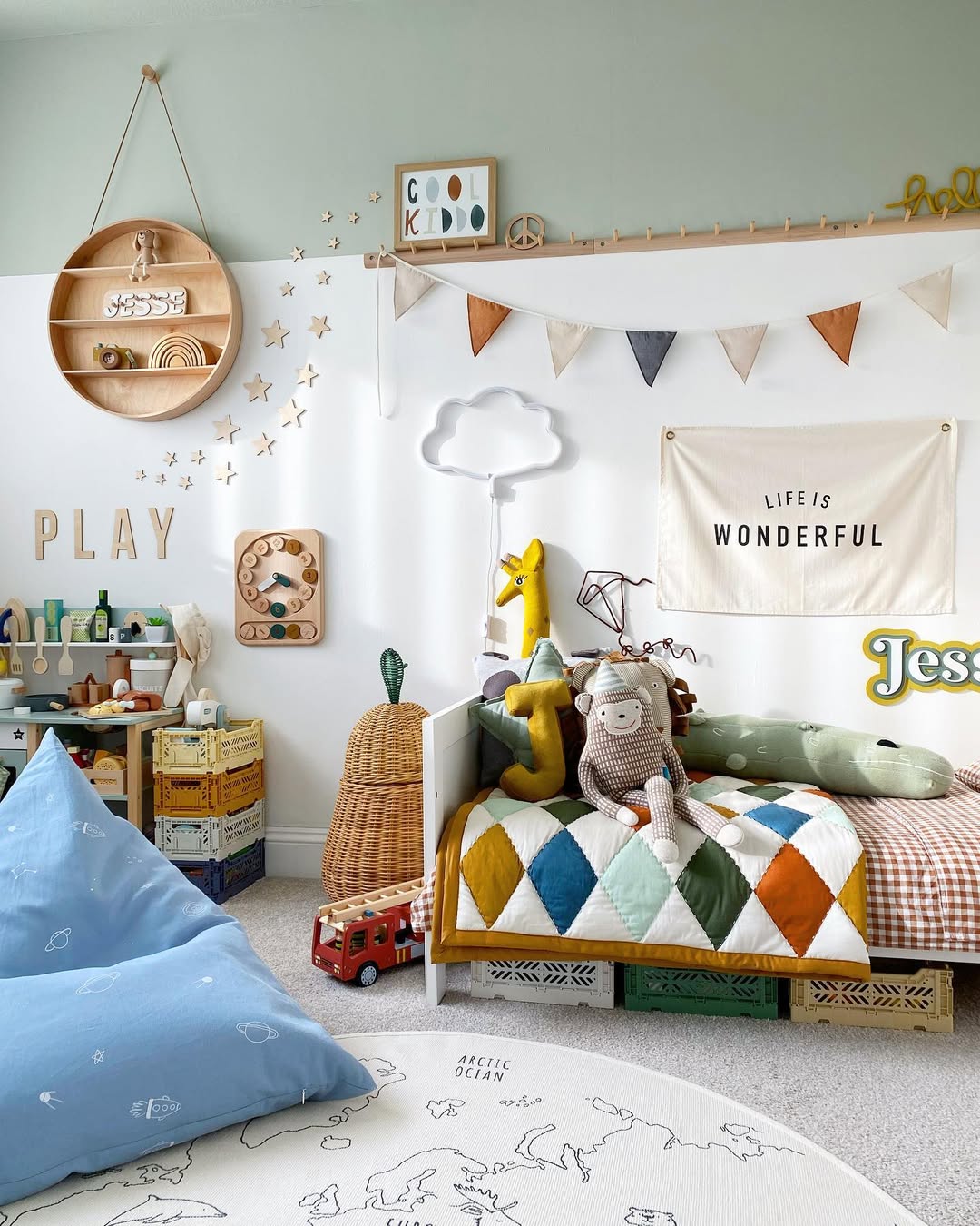 Playful Room With Colorful Charm