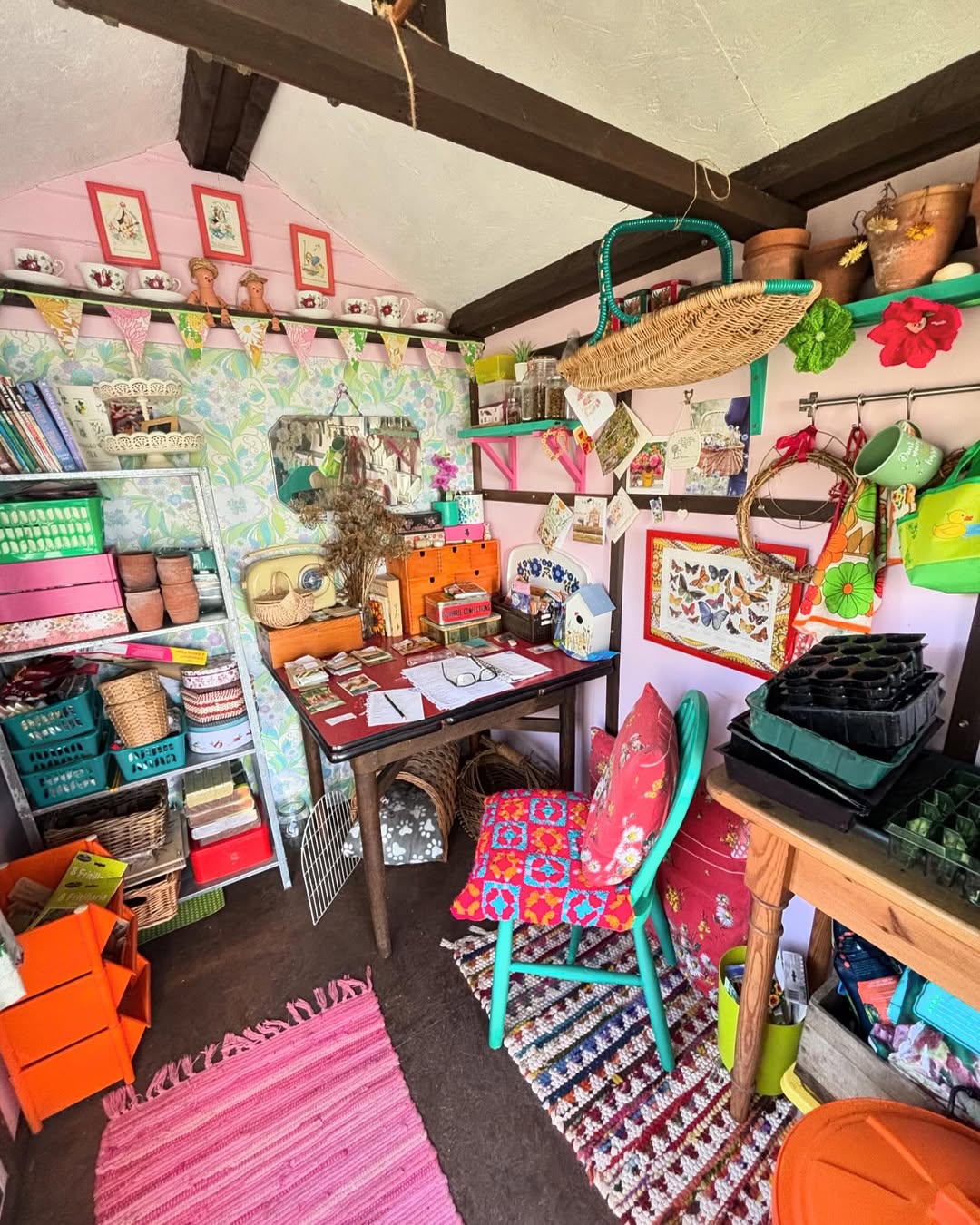 Highly Saturated Greenhouse Granny Flat Garden Shed