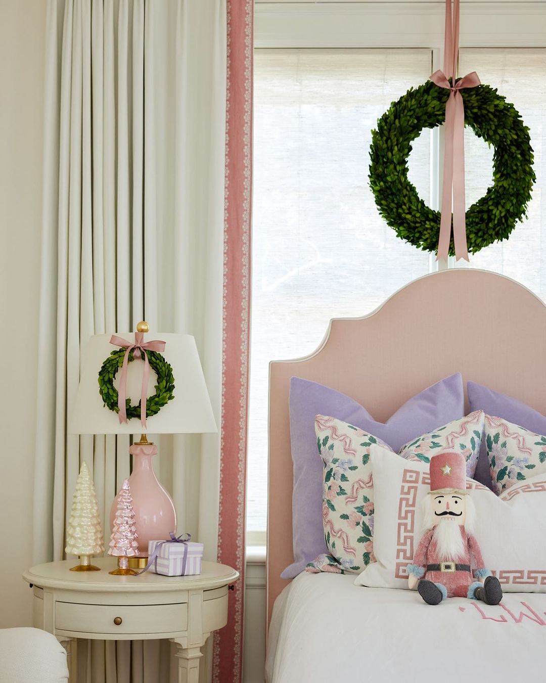 Holiday Chic Girly Bedroom