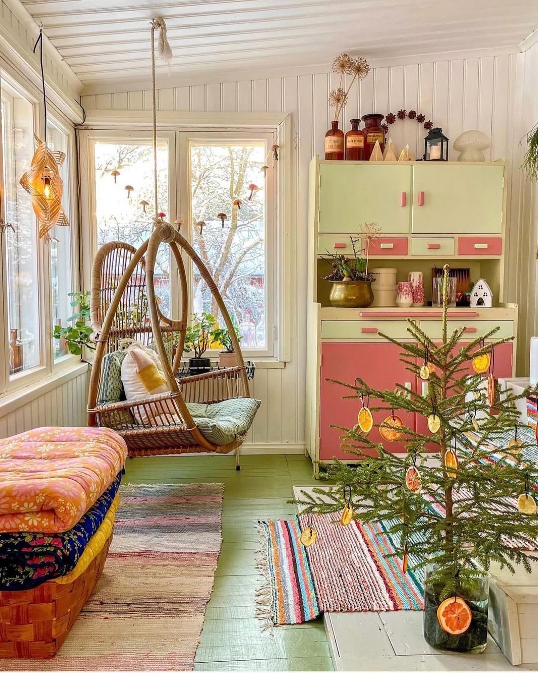 Holiday Spirit Bohemian Interior
