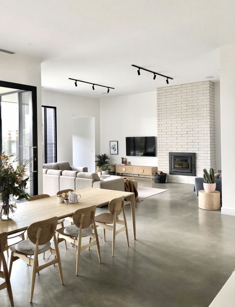 Ideas for White Brick Fireplaces
