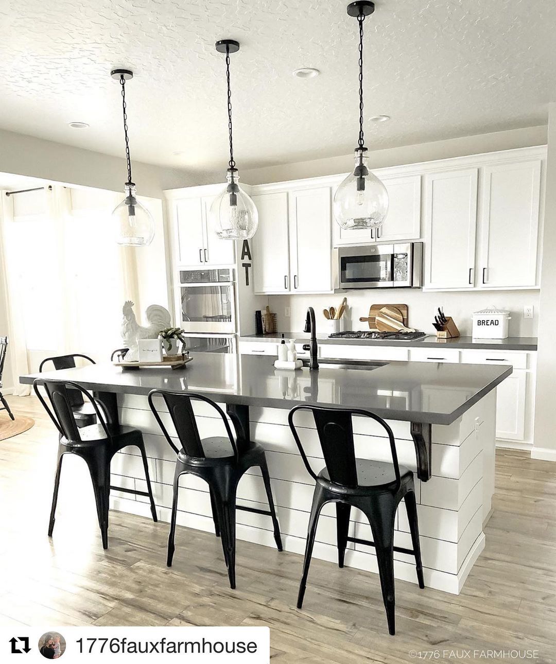 Industrial Chic Shiplap Island
