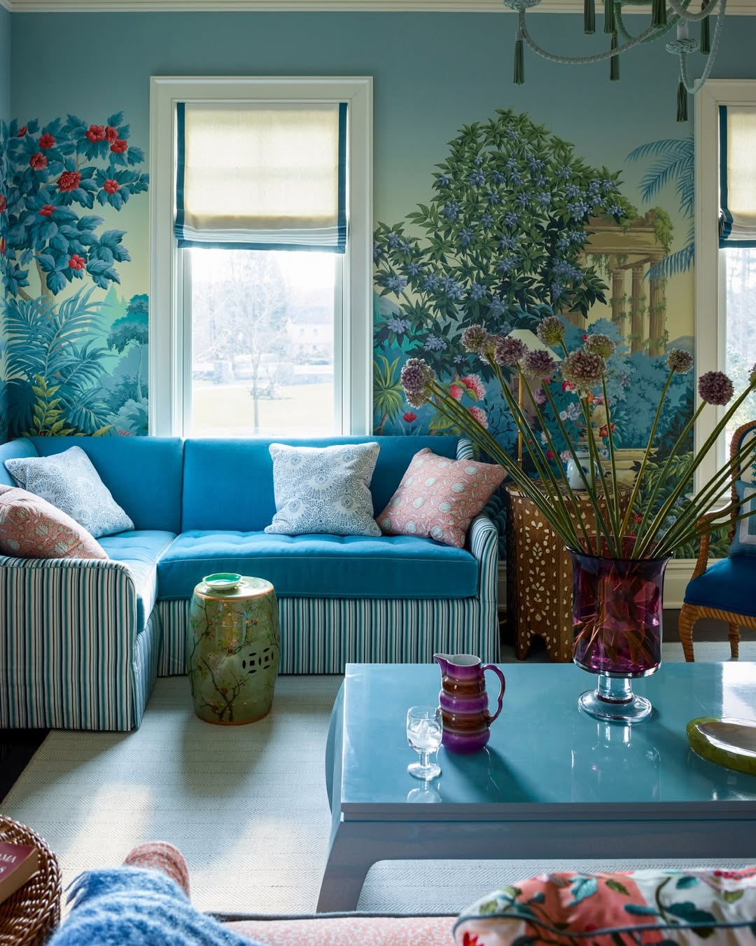Jewel-Toned Maximalist Jungle