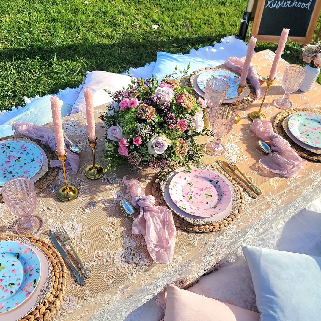 Lace Table Overlay