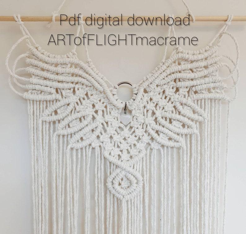 Eagle Wings DIY Macrame Wall Hanging