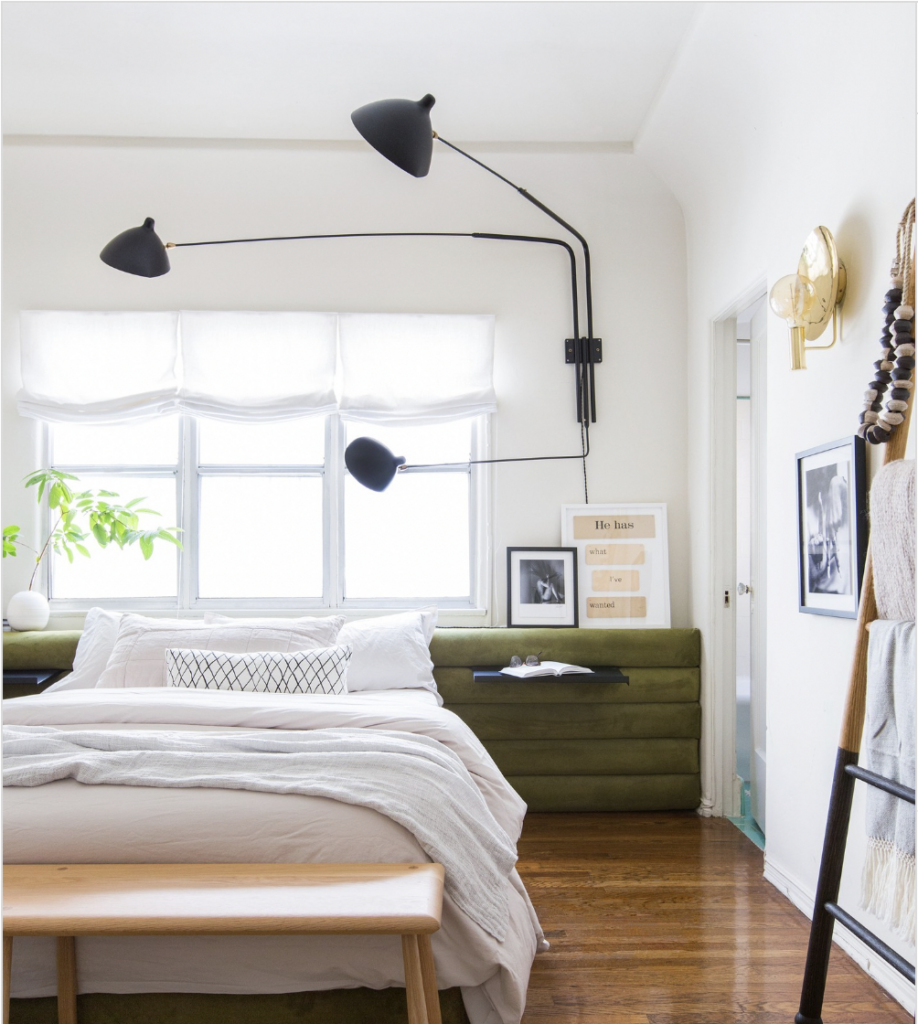 Large Window with Sheer Curtains