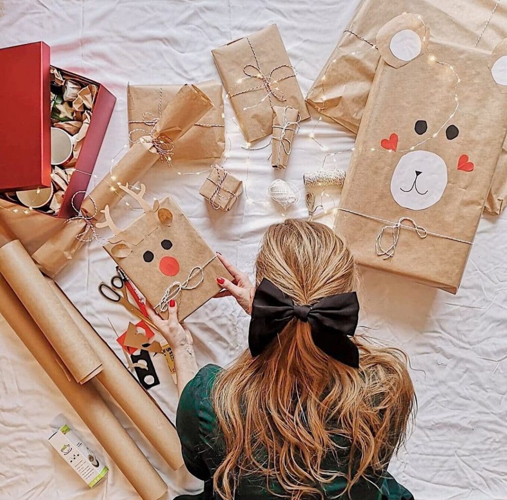 Last Minute Budget Christmas Gift Wrap