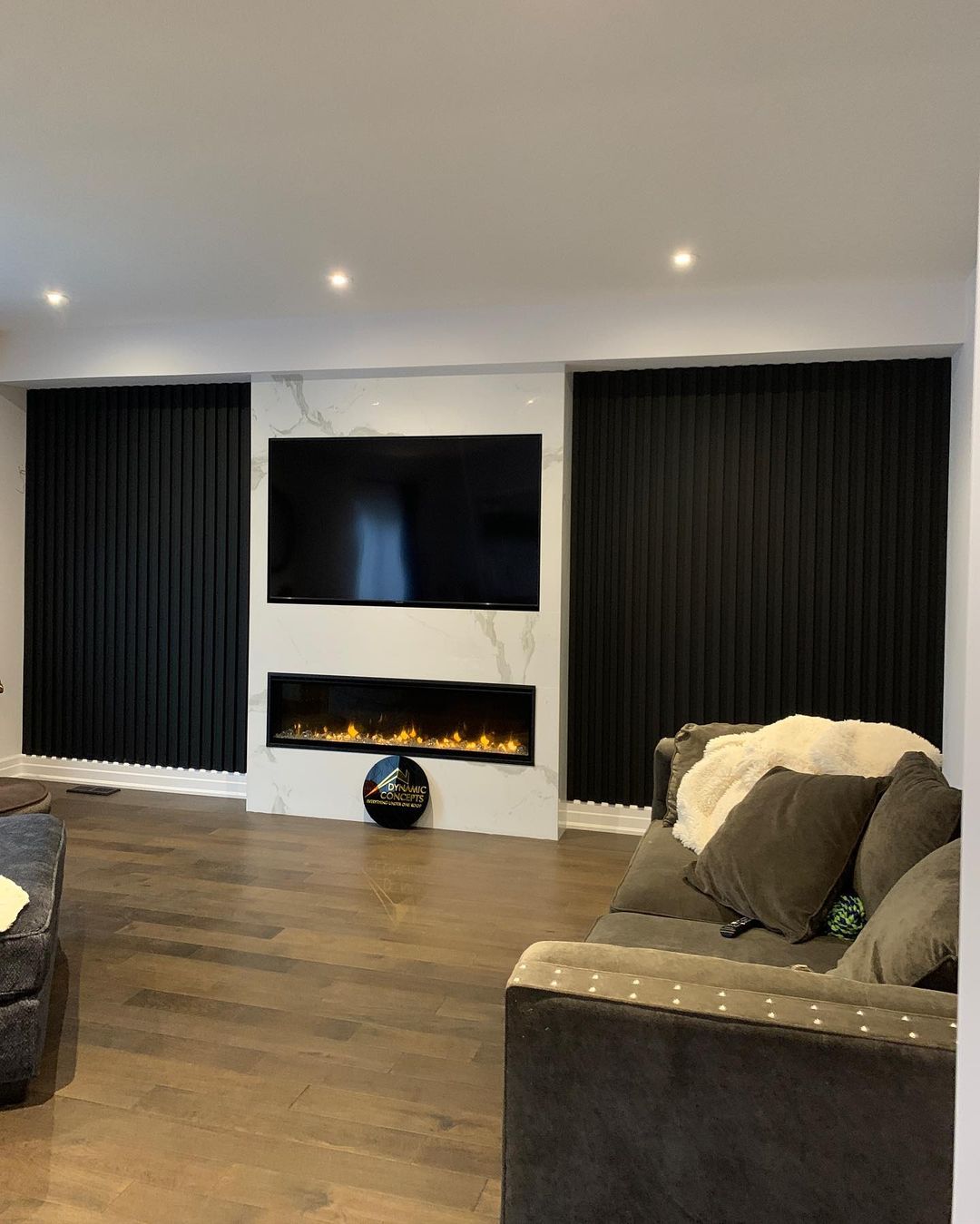 Lasting Monochromatic Fireplace Walls in Subway Tile, Geometric Patterns, or Mosaics