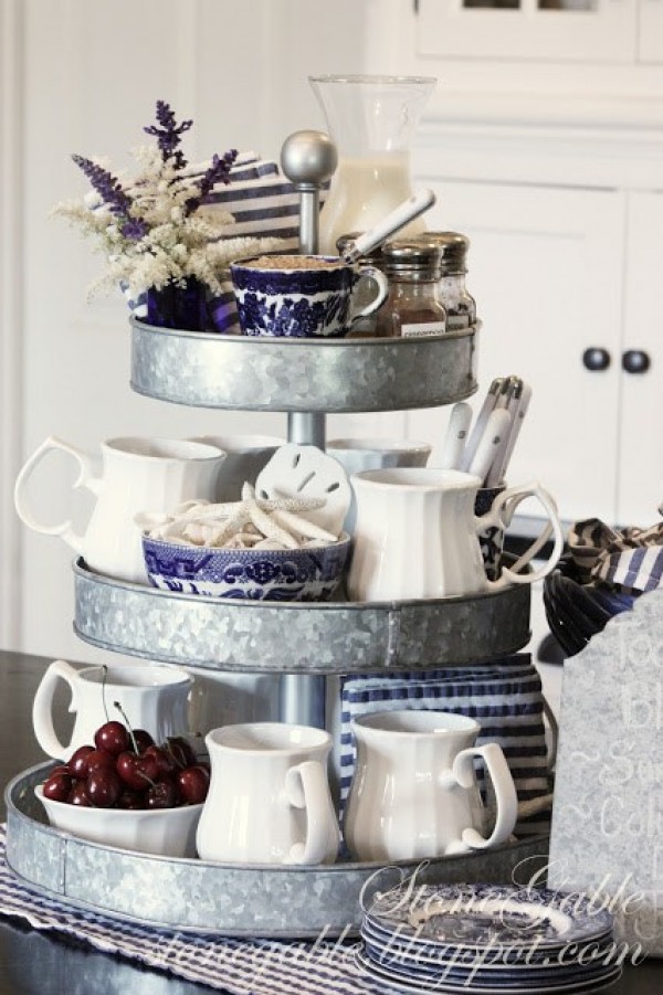 Layered Coffee Bar Stand