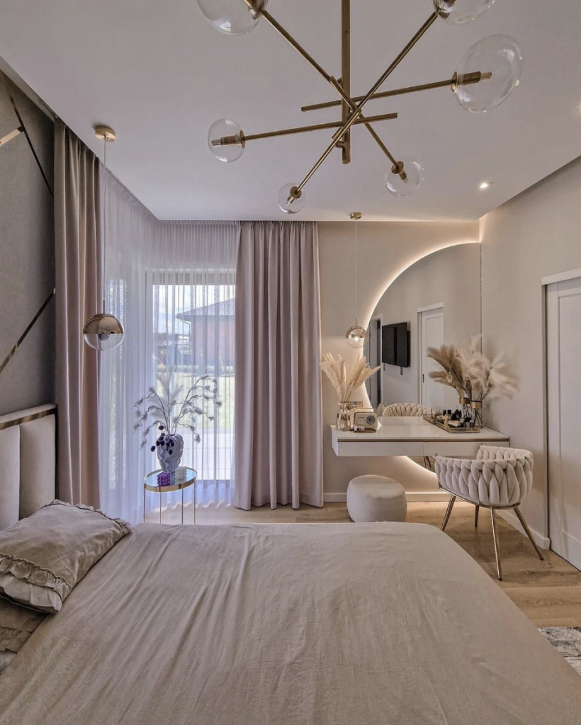 Light Pink Bedroom Mirrors