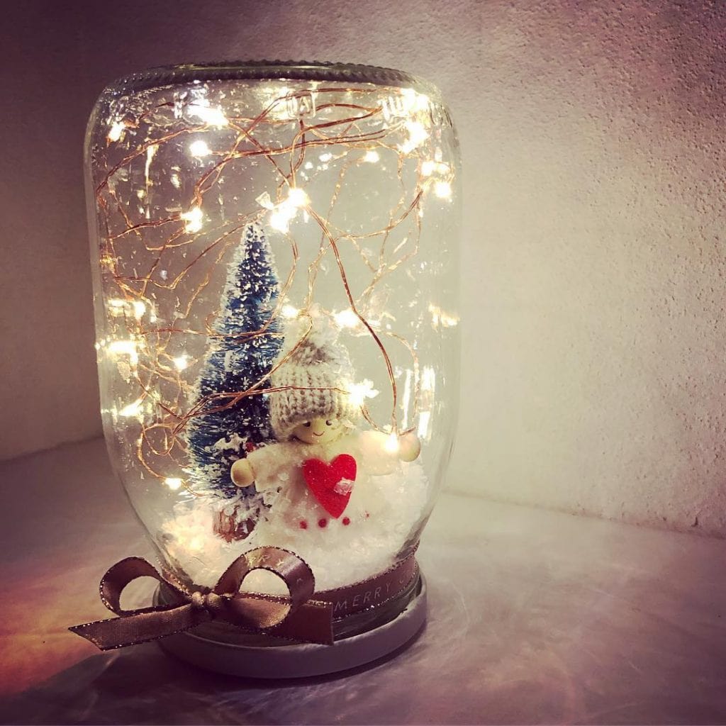 Christmas in a Jar Idea