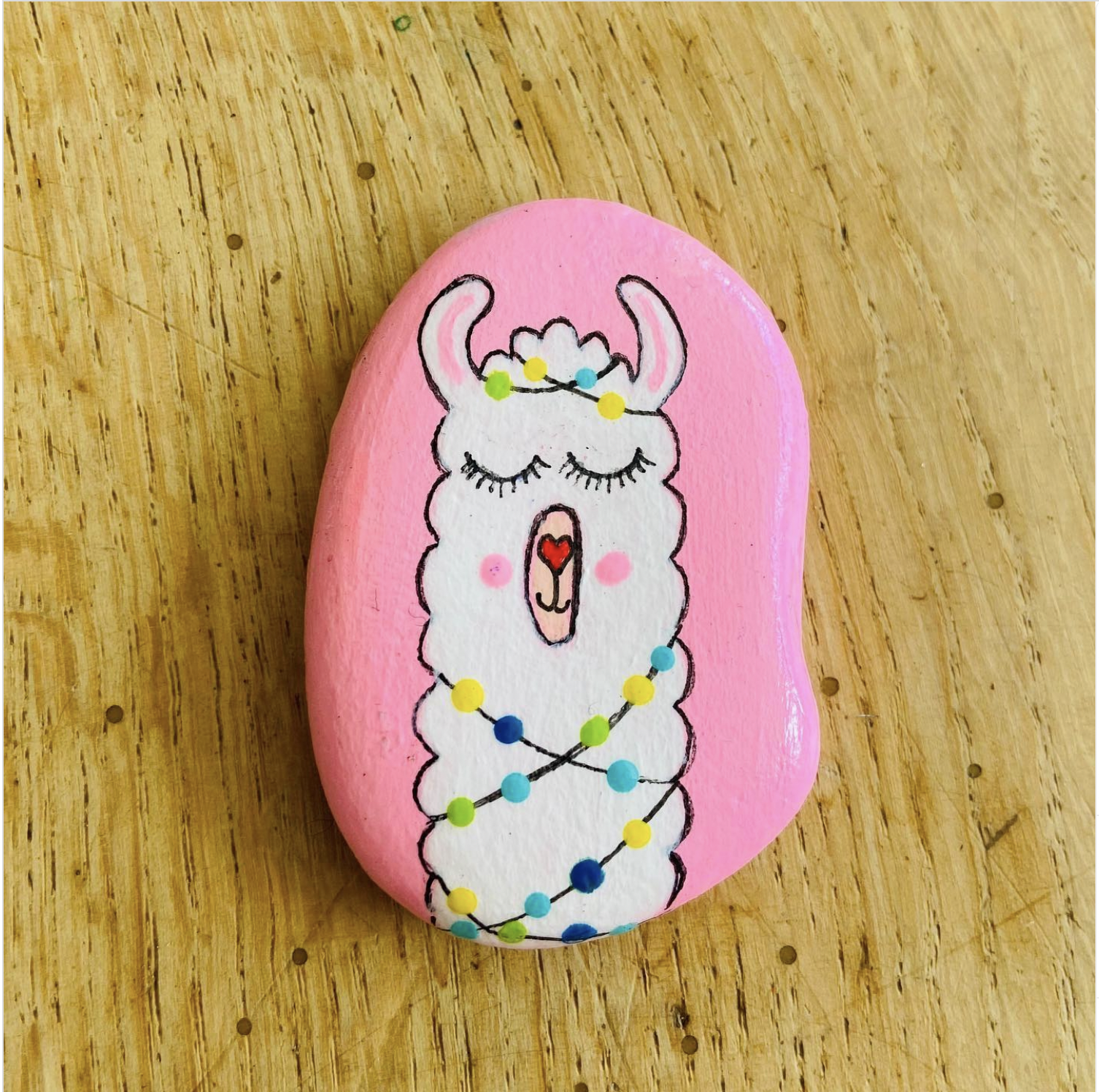 Llama in Pink