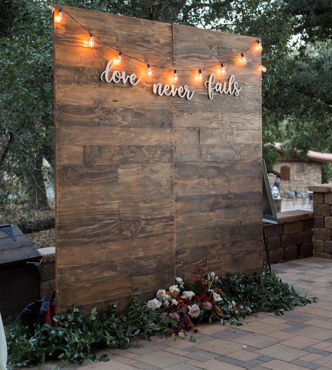 Love Letter Photo Backdrop