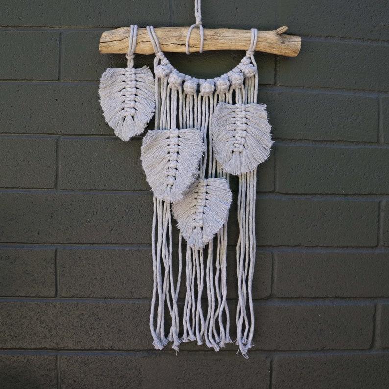 Feather Macrame Wall Hanging