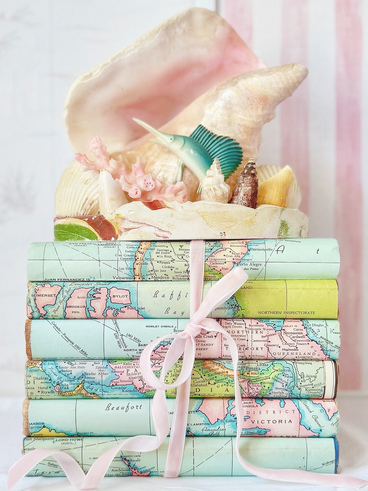 Map-Covered Books