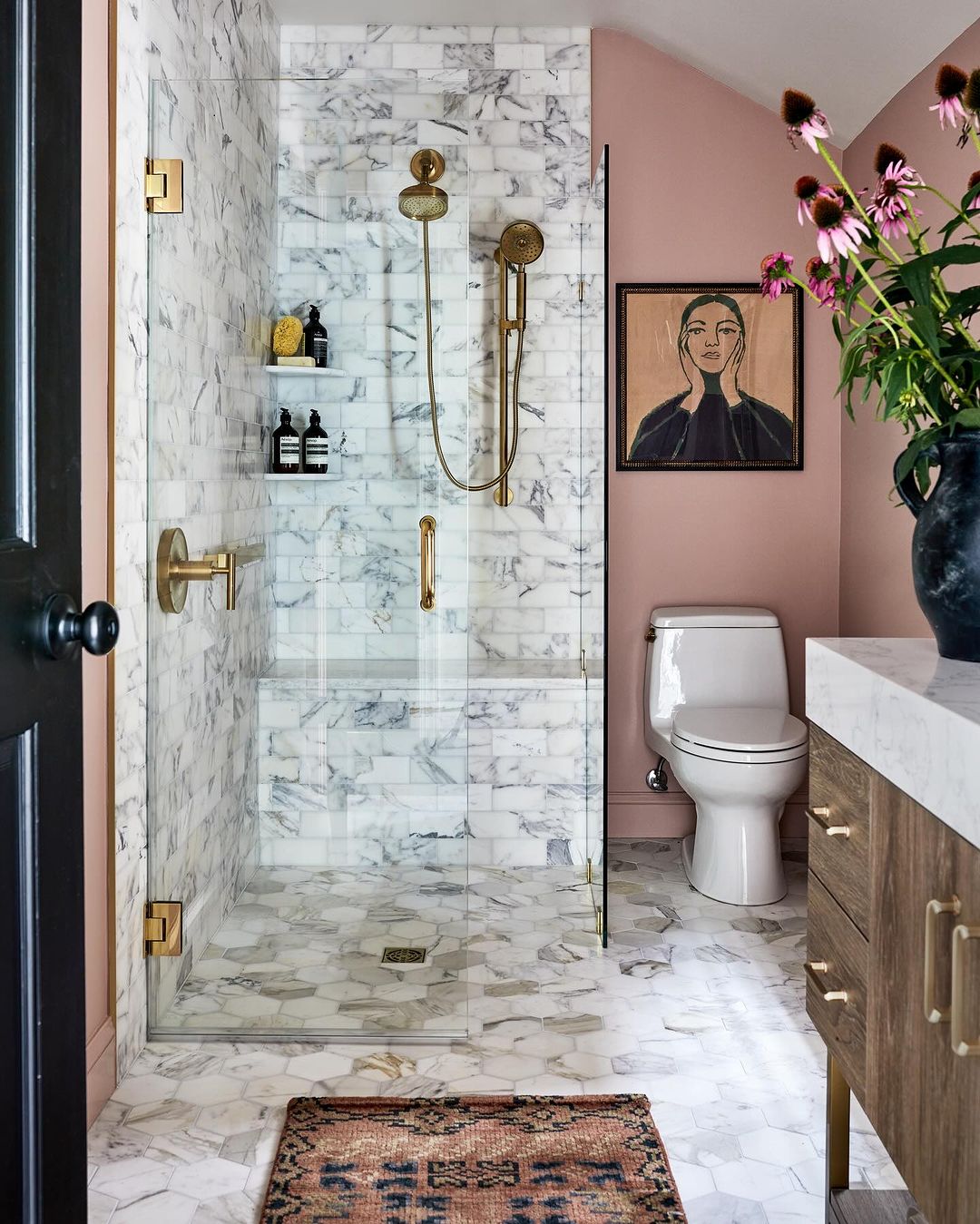 Marble and Mauve Mystique
