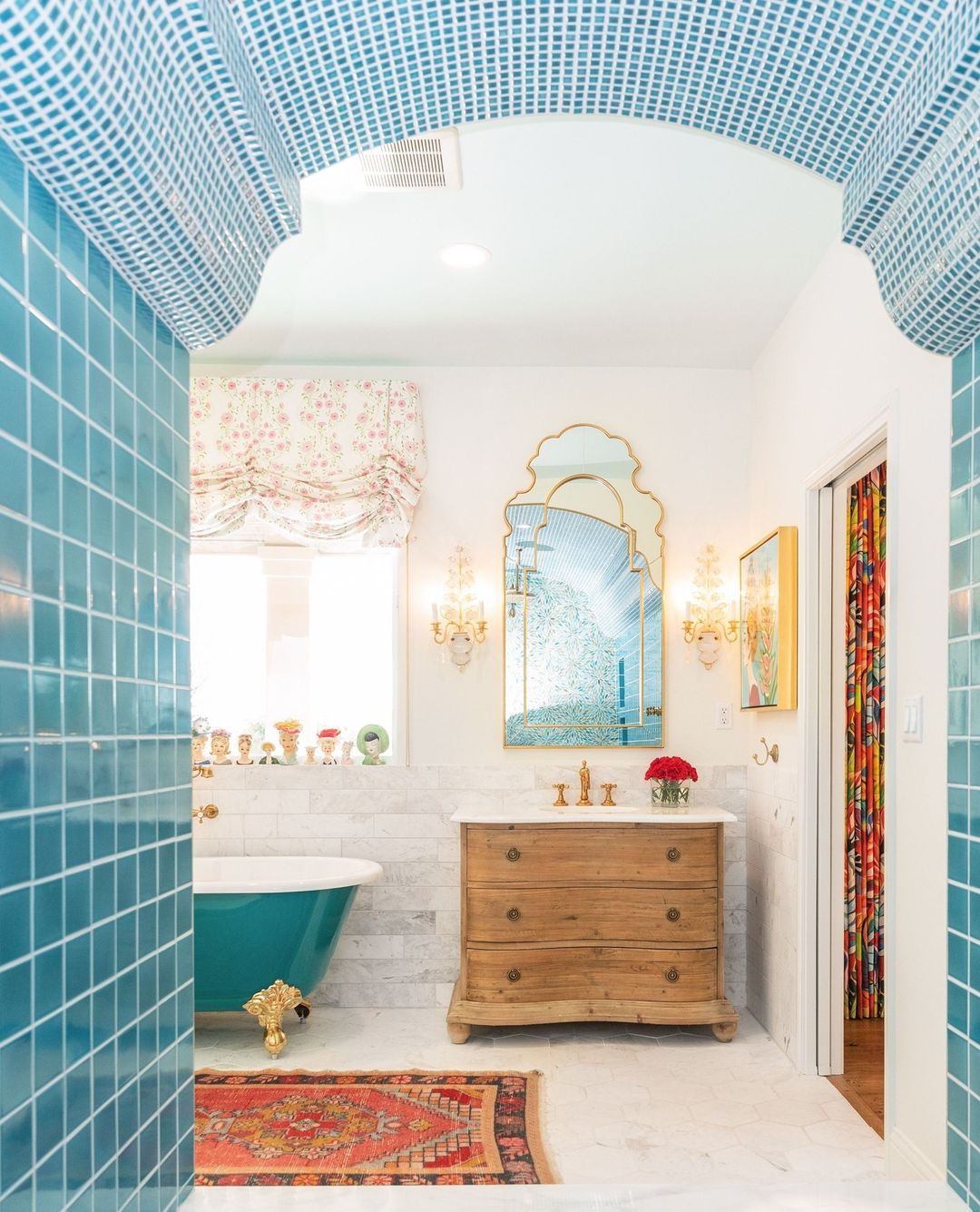 Mediterranean Blues and Vintage Hues