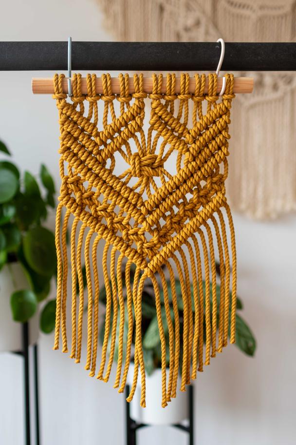 Mini Macrame Wall Hanging