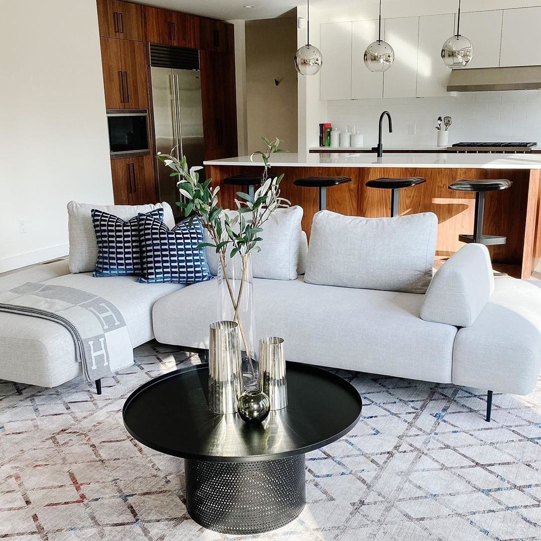 Minimalist Harmonious Sectional