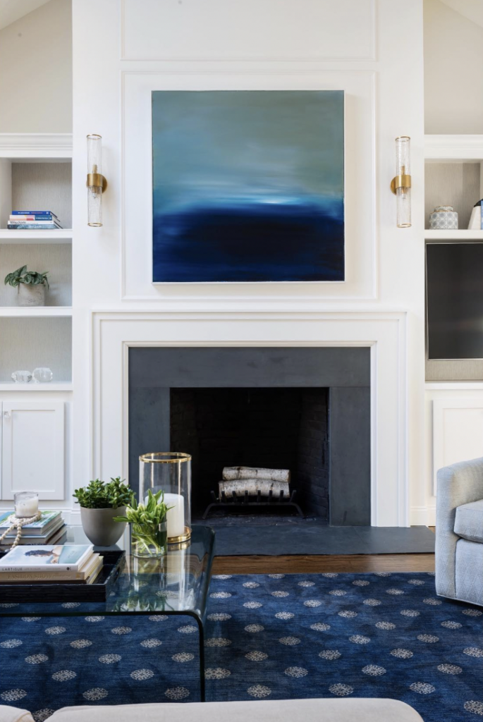 Minimalist Modern Gold Glass Sconce
