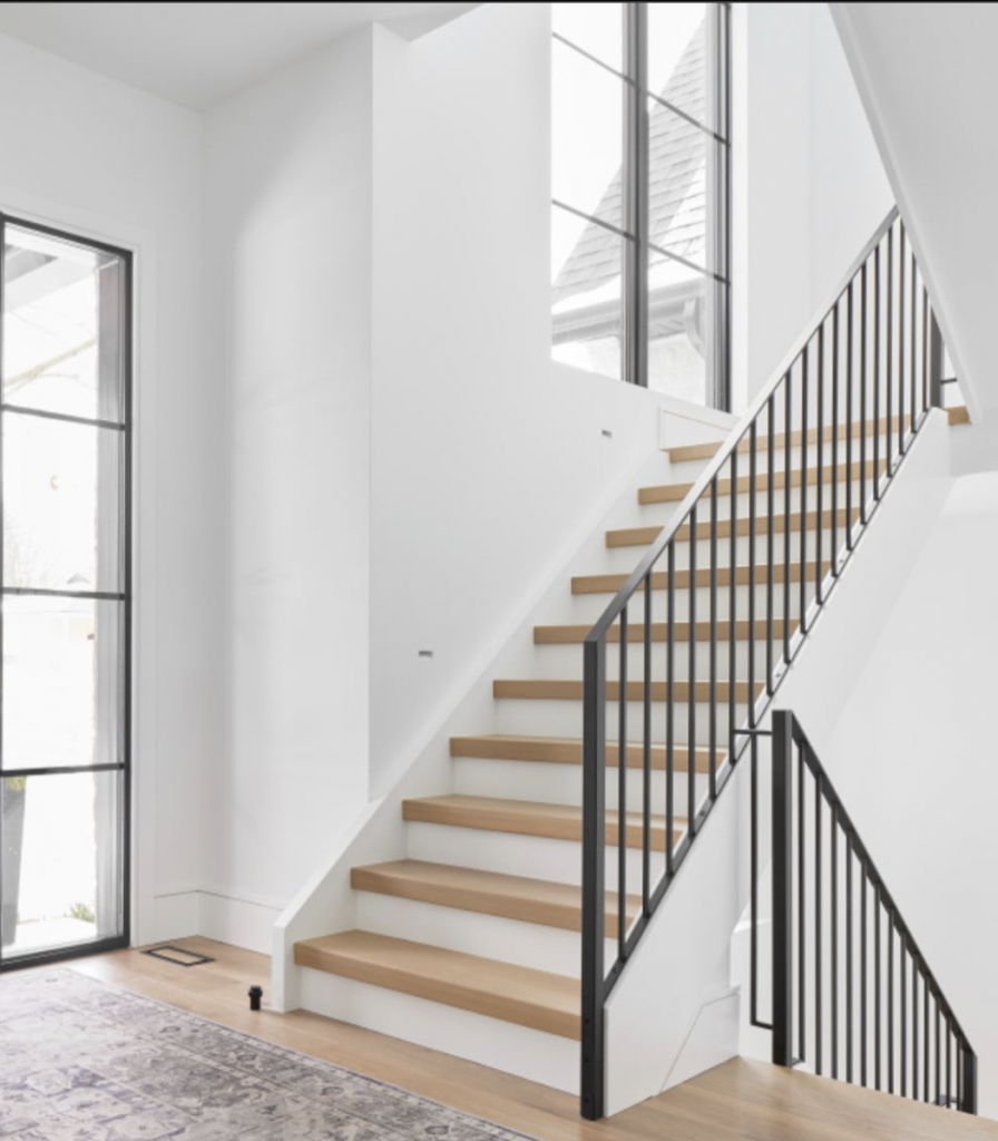 Minimalist Wood Staircase