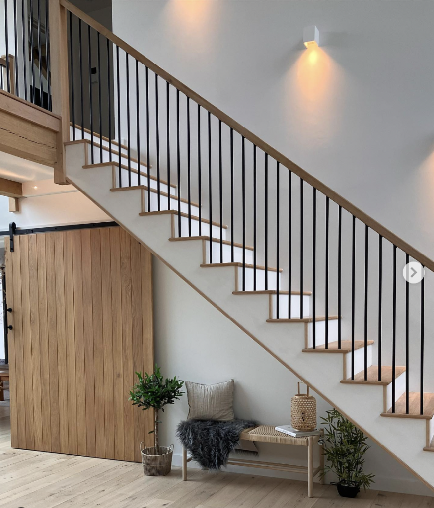 Minimalist Wood Staircase