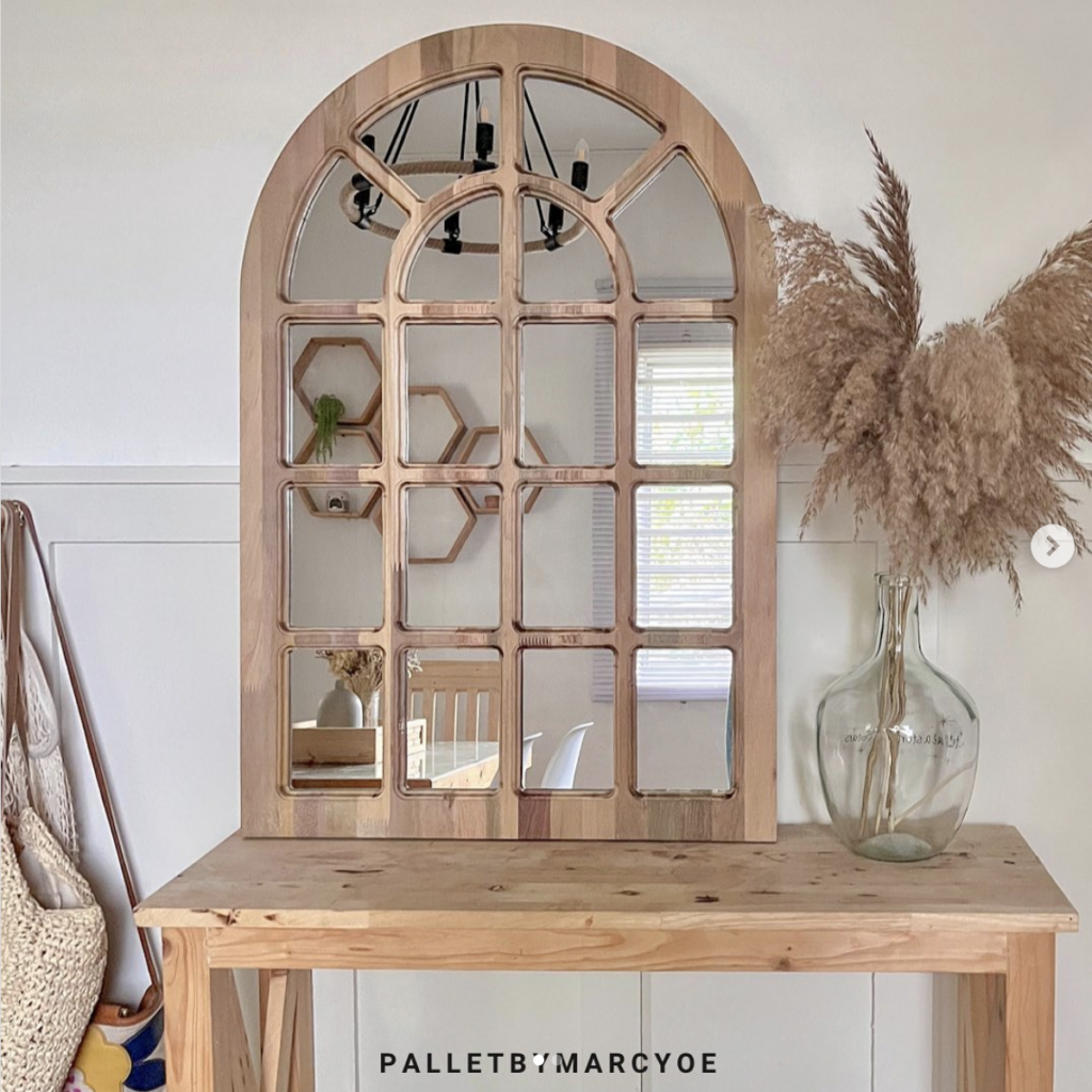 Mirror Frame in Light Wood