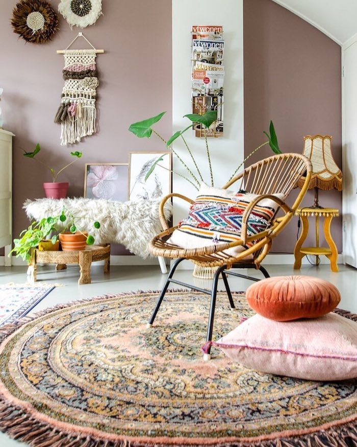 Modern Furniture With Boho Decor