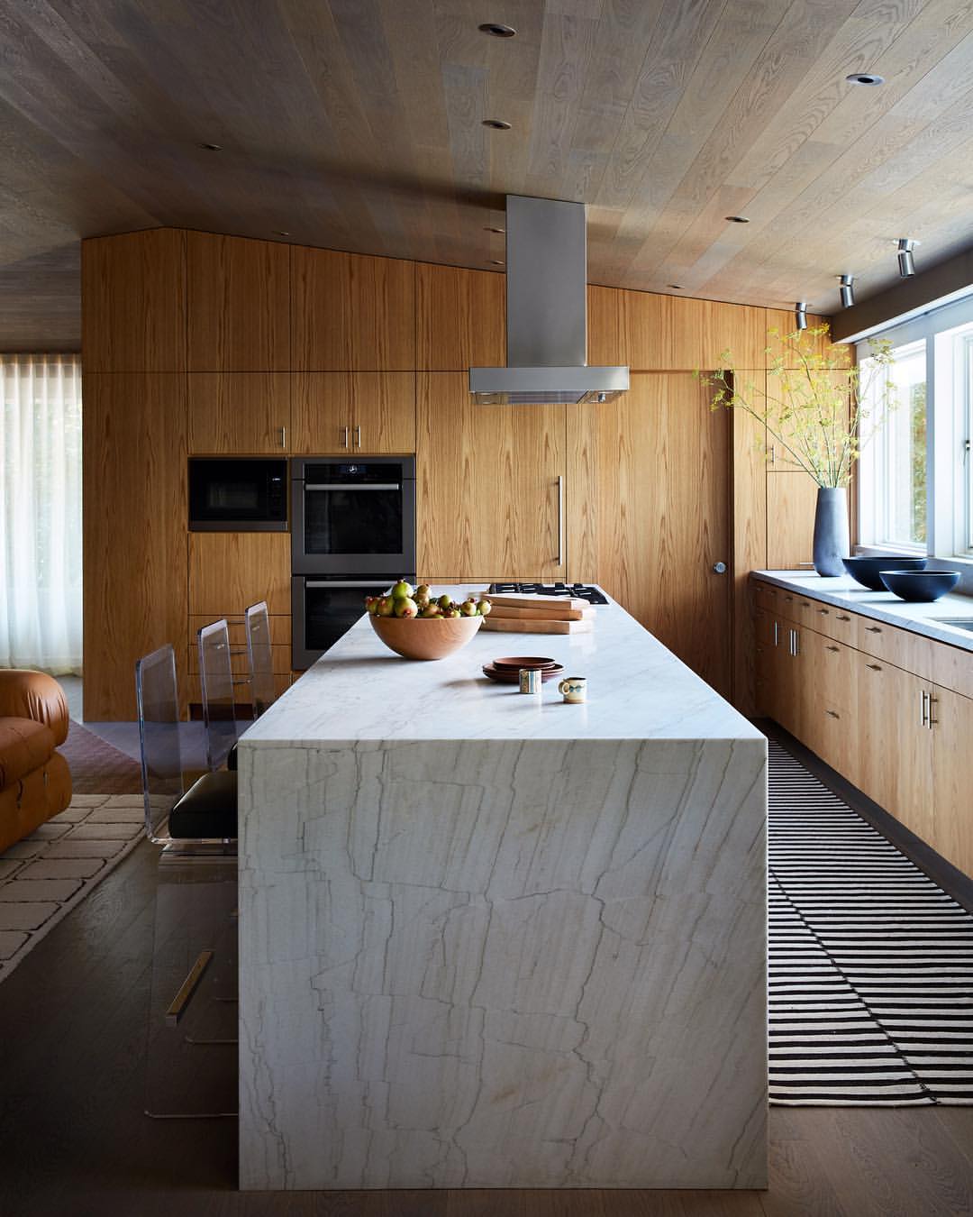Modern Minimalism with Wooden Warmth