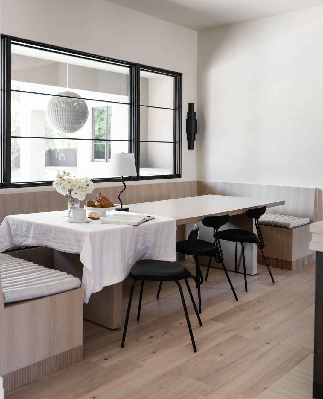 Modern Minimalist Corner Kitchen Table