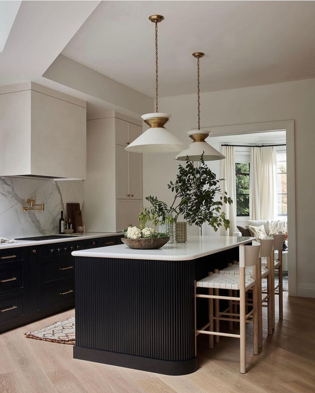 Modern Monochrome Textured Kitchen Design