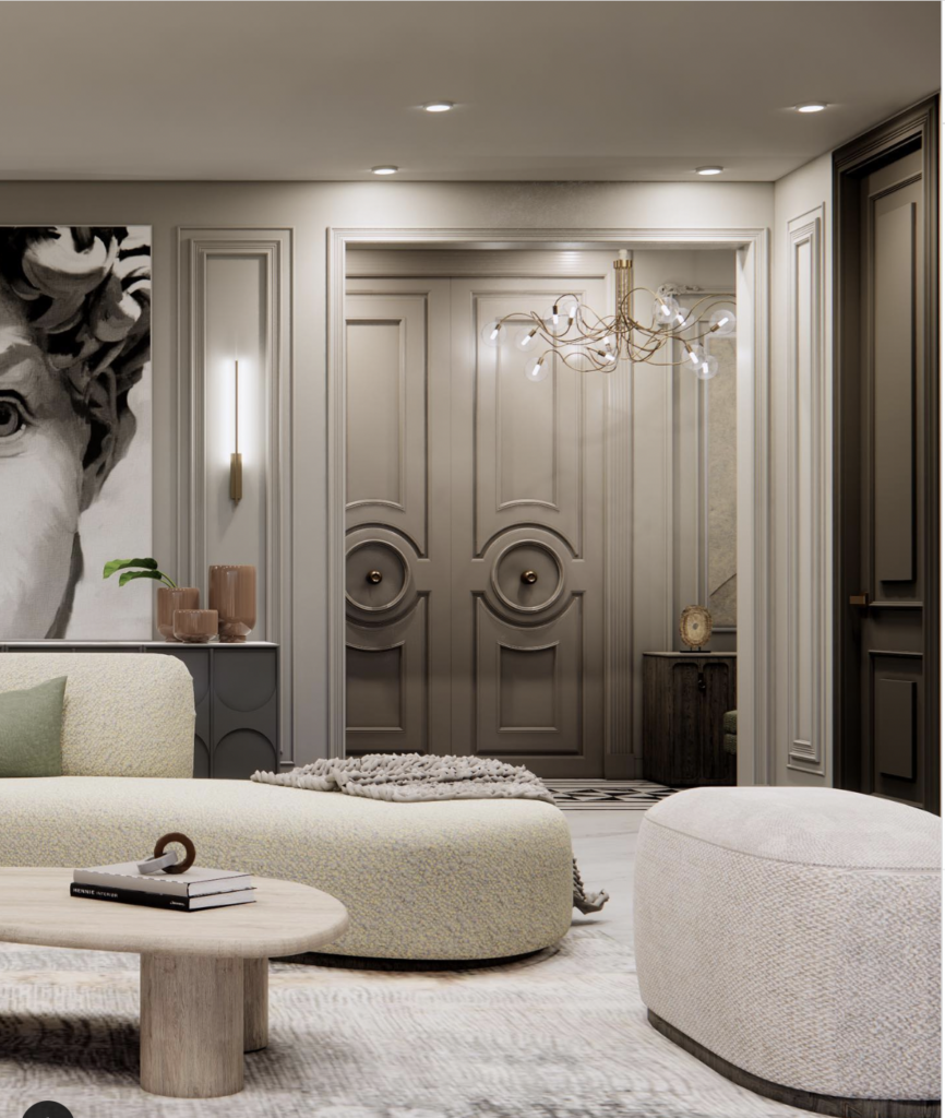 Modern Neutral Living Area