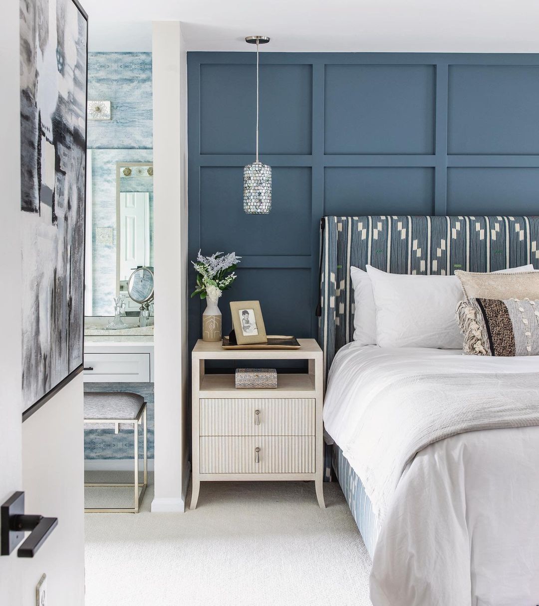 Modern Texture Bold Bedroom Styling