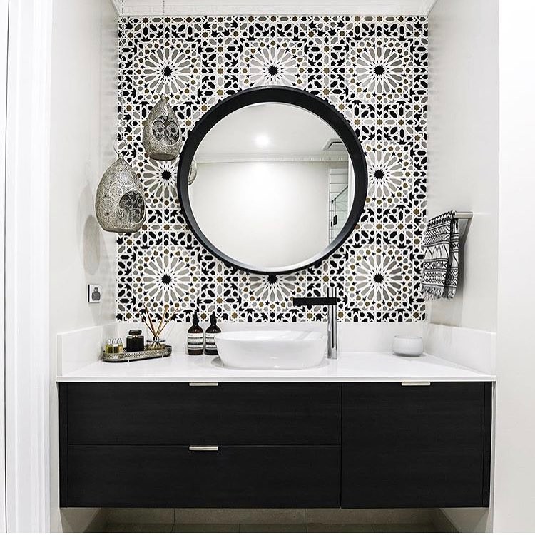 Moroccan Mosaic Bathroom