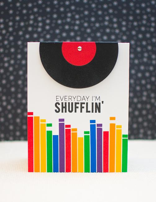 Music Washi Tape Greeting Card
