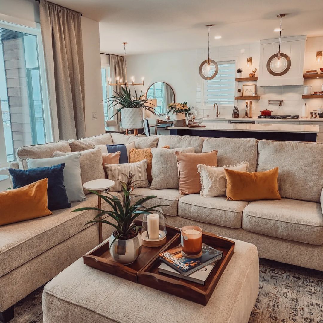 Mustard Accents and Warm Inviting Tones