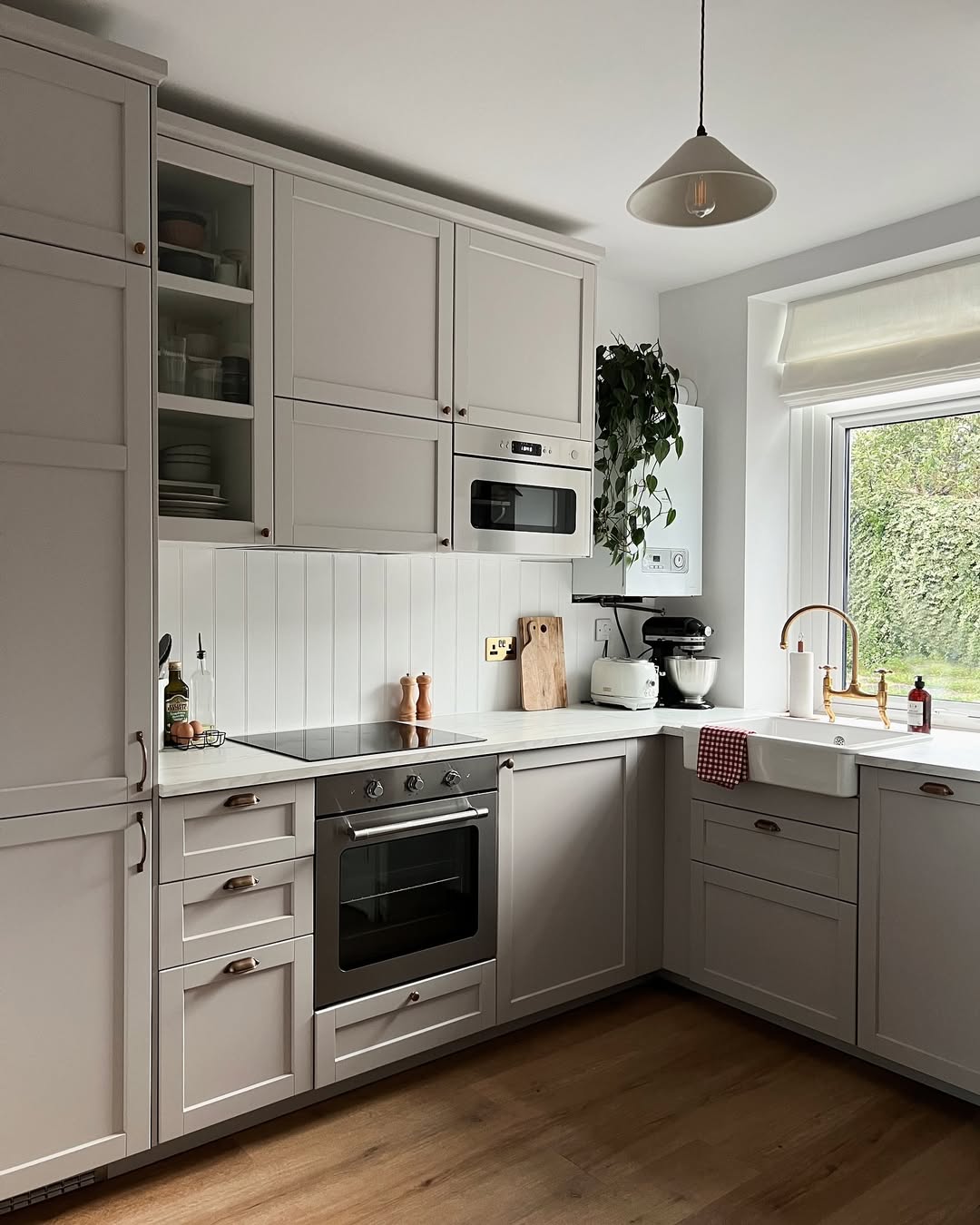 Muted Elegant IKEA Kitchen