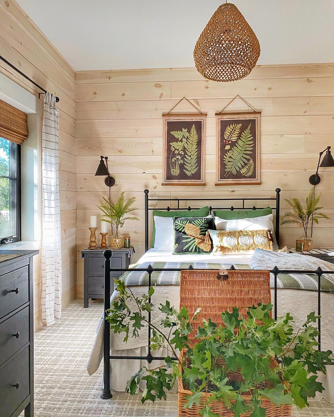 Nature-Inspired Bedroom Retreat