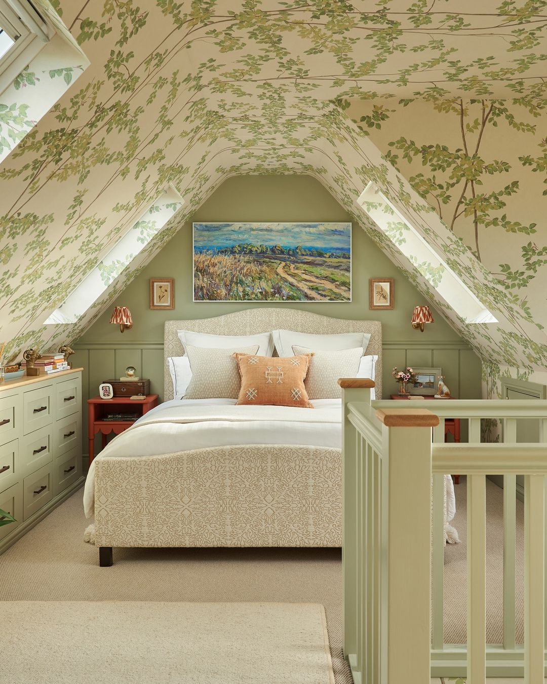 Nature Inspired Garden Canopy Bedroom