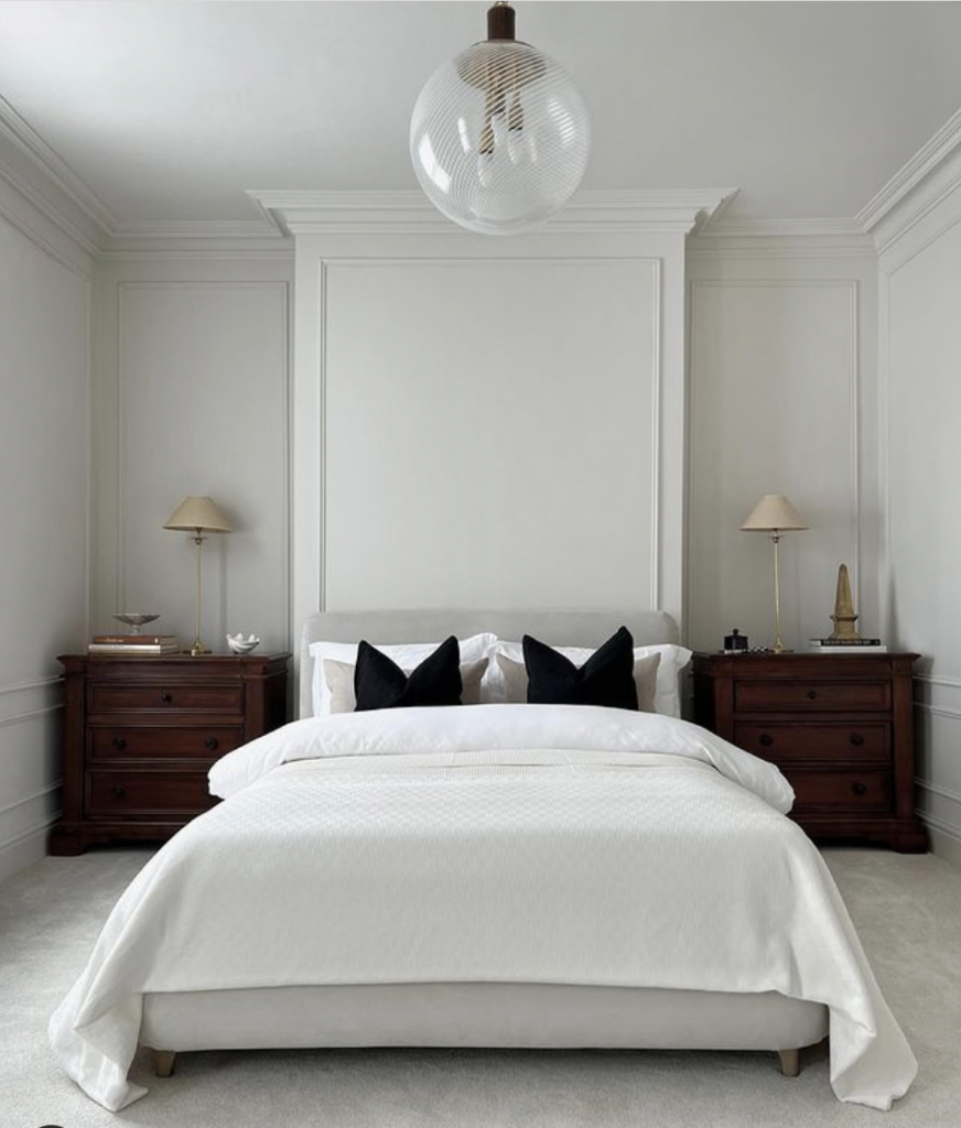 Neutral Bedroom Grey Carpet