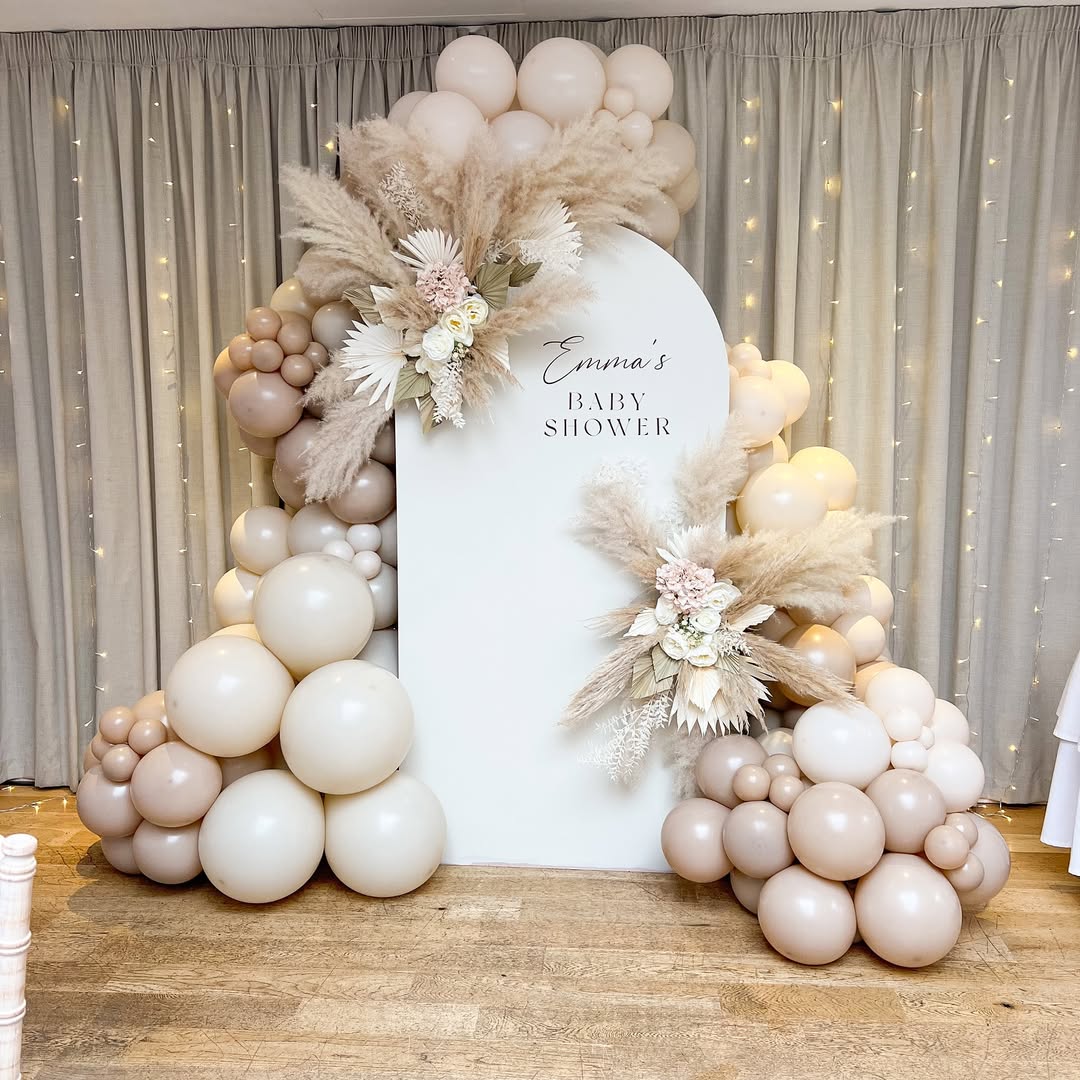 Neutral Boho Baby Shower
