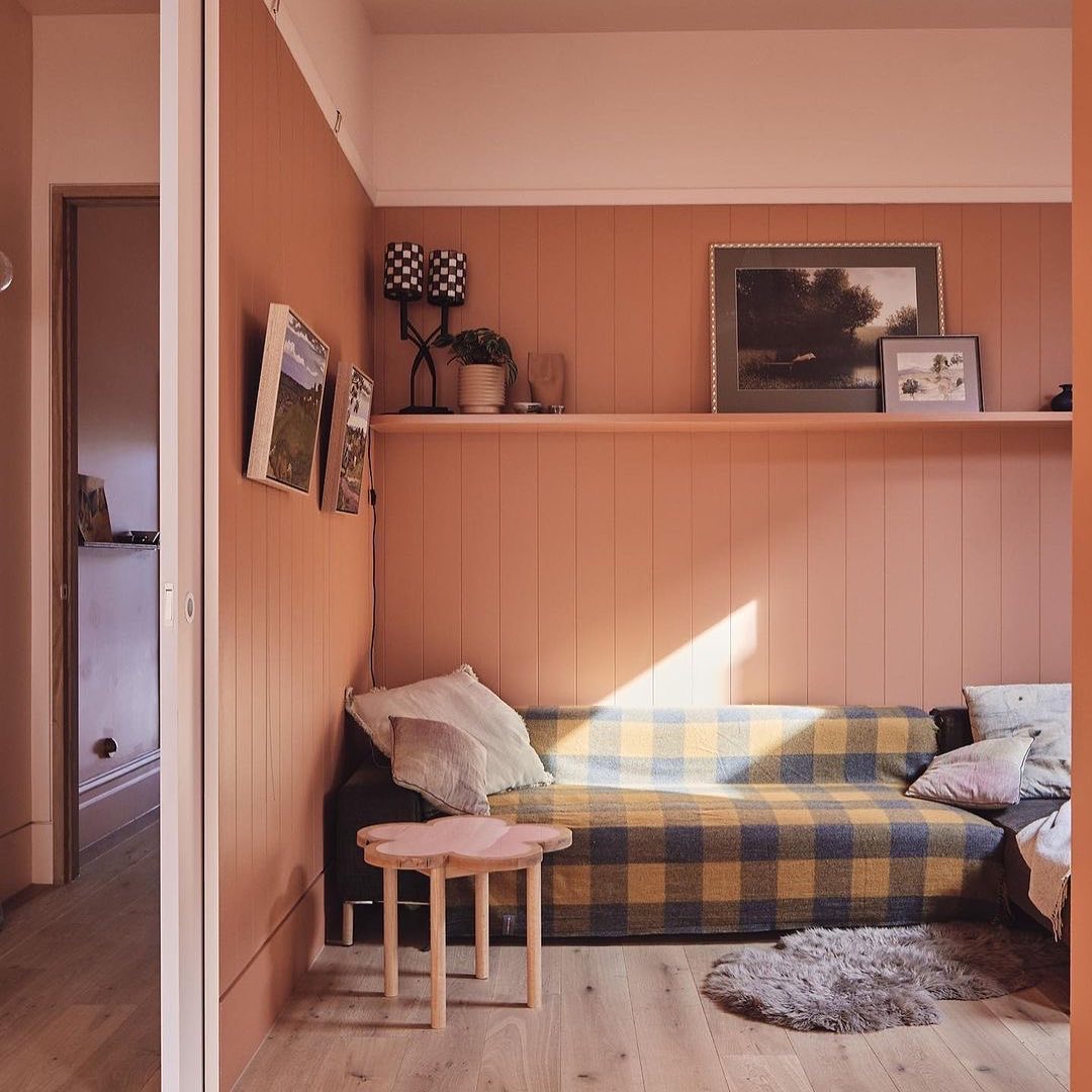 Nook with a Pastel Sunset