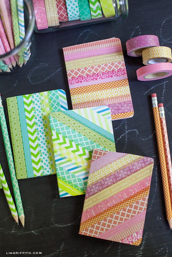 Notebook and Pencil Washi Tape