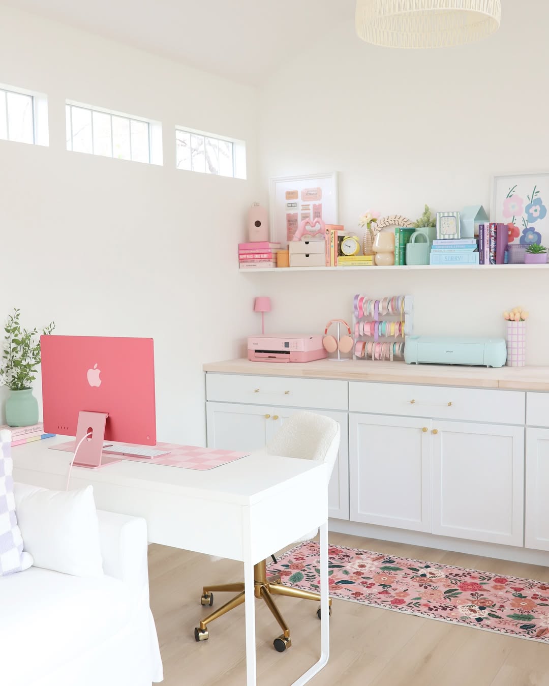 Organized Pastel Craft Studio