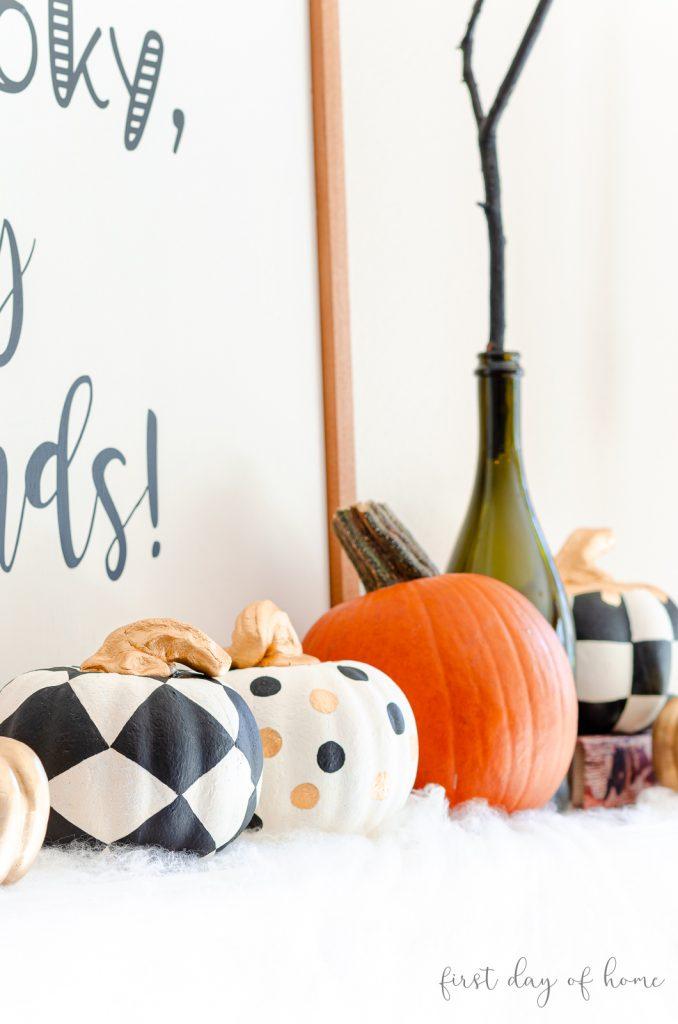 Painted Foam Pumpkin