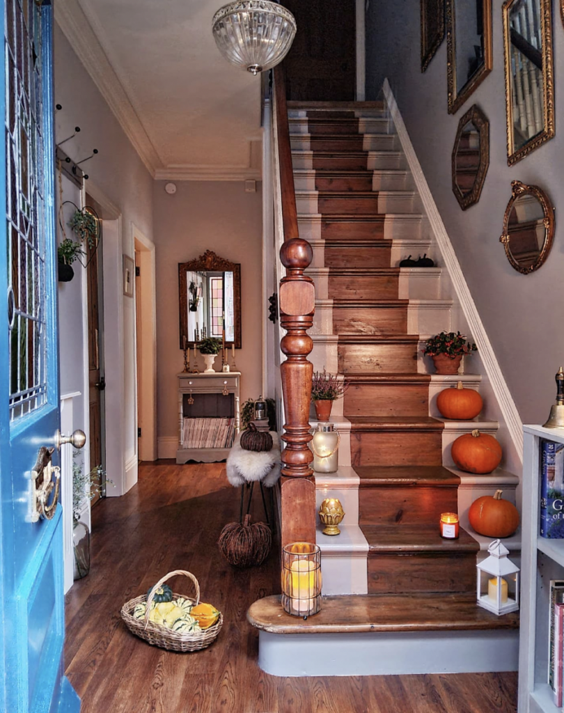 Painted White Risers