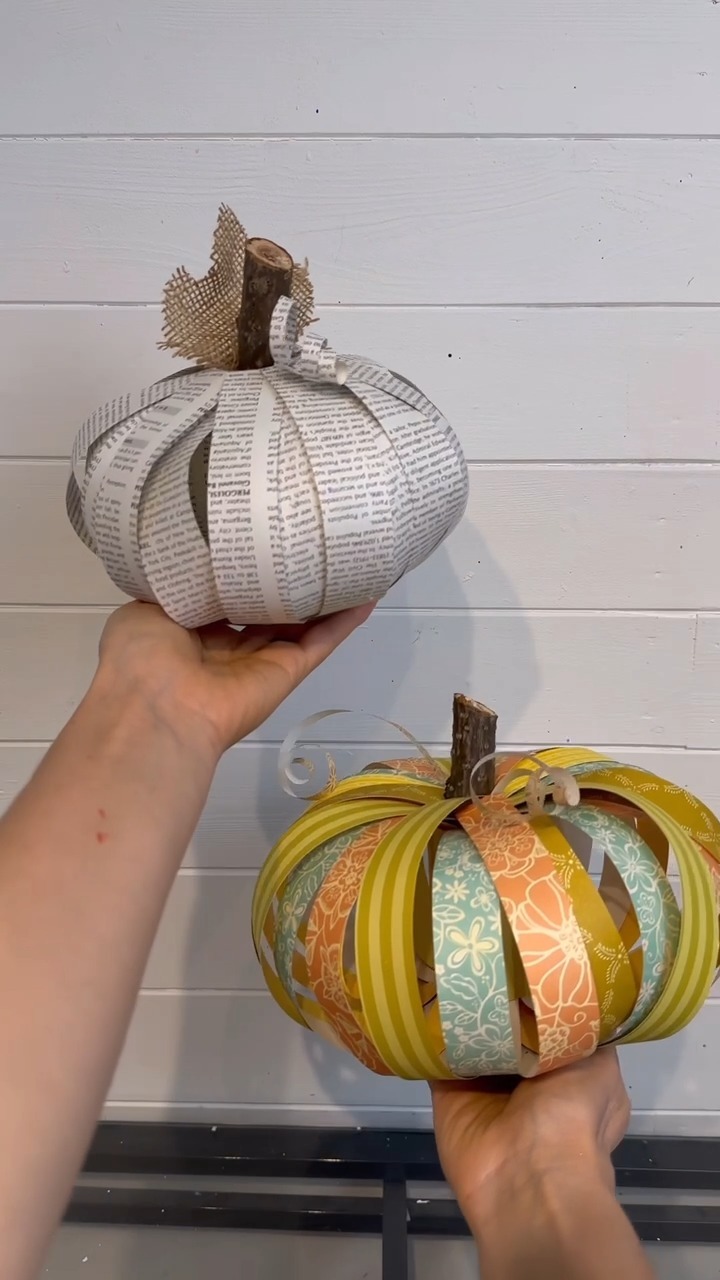 Paper Pumpkin