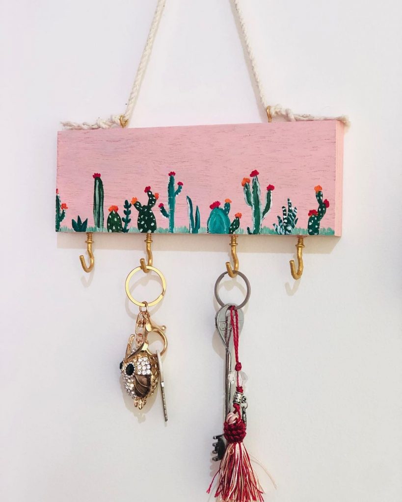 Pretty Pastel Key Holder