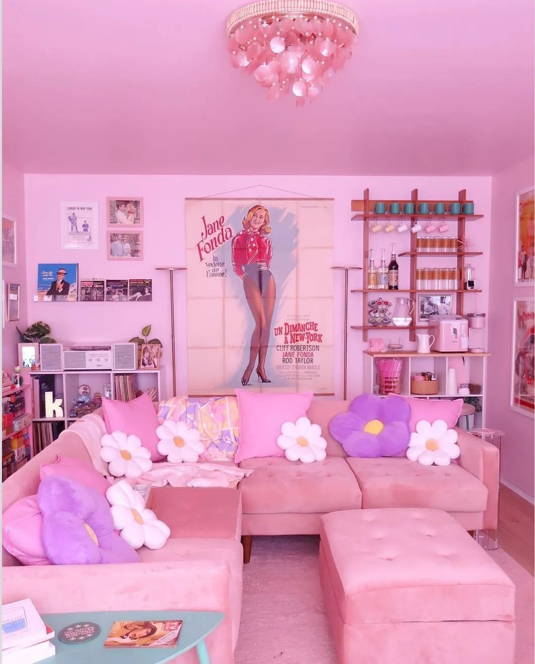 Pastel Pop in the Living Room