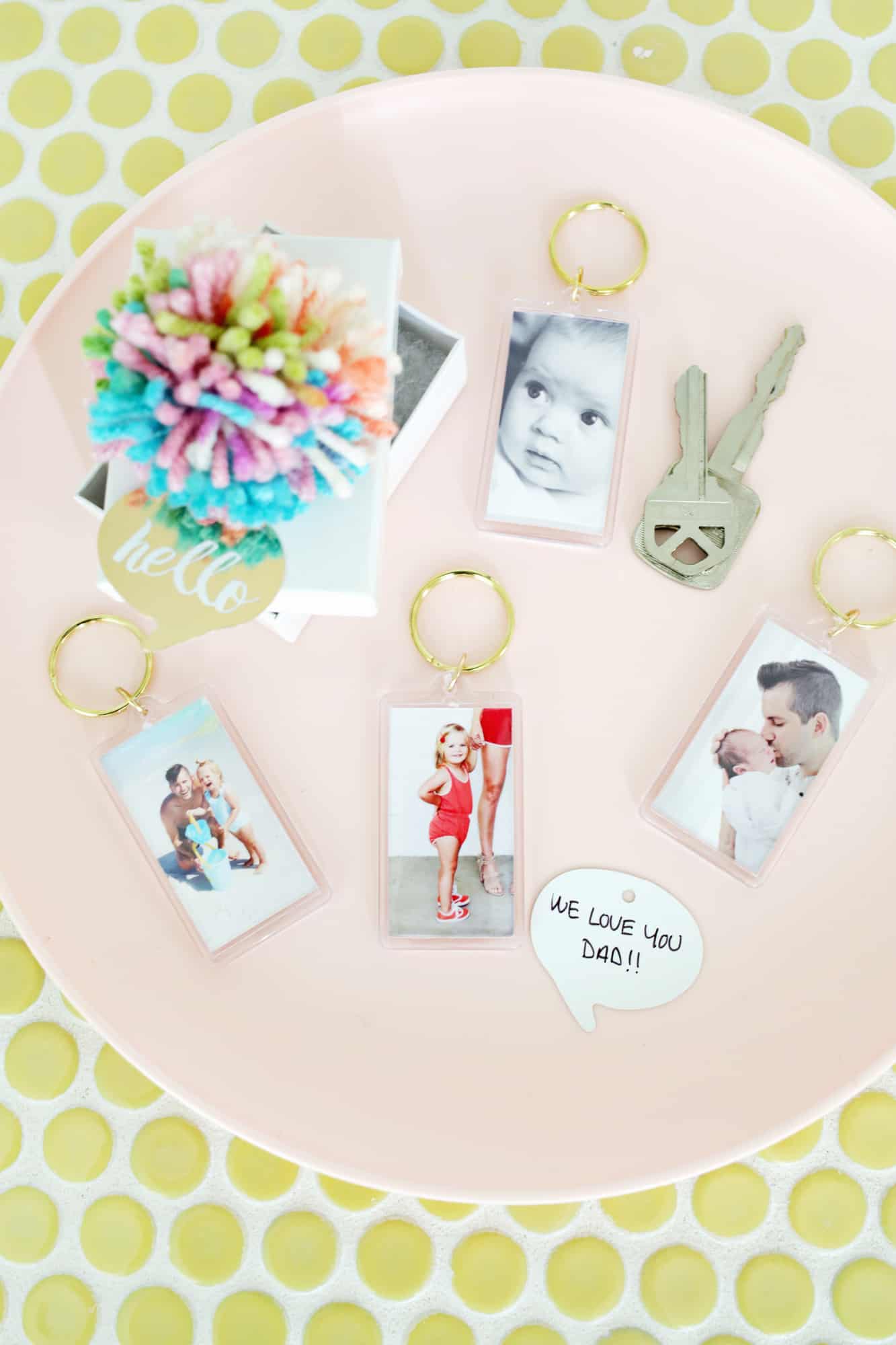 Personalized Photo Keychain